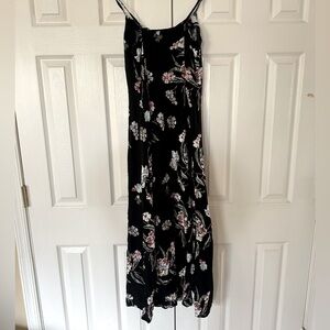 Love Fire Floral Midi Dress - Size Small, Perfect for Any Occasion!